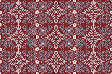Ikat rug ethnic art seamless pattern traditional and modern style wallpaper, set, geometric, oriental, fabric, clothing, print, ornament, Aztec geometric, furniture