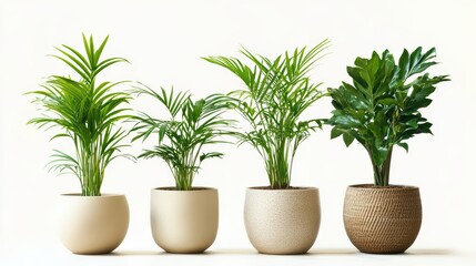 Obraz premium Indoor Plants in Pots.