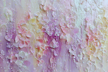 Abstract Pastel Wave Background with Sparkling Light Effects