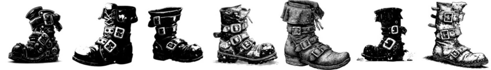 black and white background © Andrei