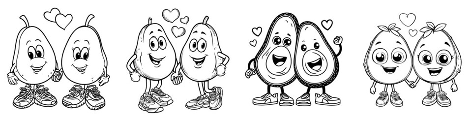 black silhouette of a white horse