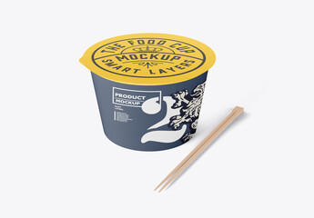 Chinese Food Cup Mockup