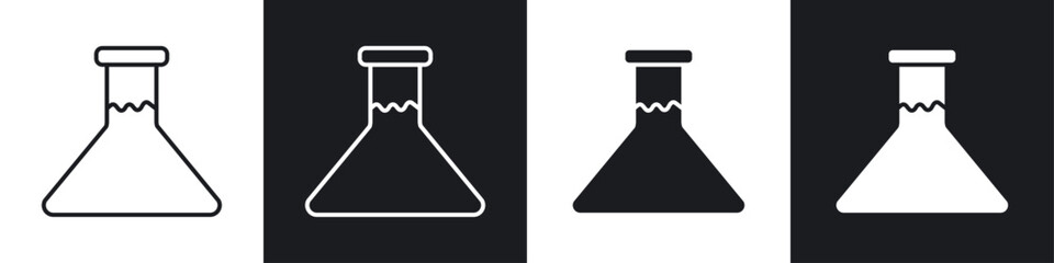 Bong icon symbol collection on white background.