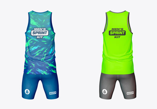 Men's Sprint Kit Mockup