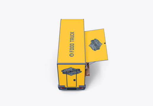 Coffee Truck Mockup