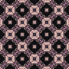 black and white seamless pattern