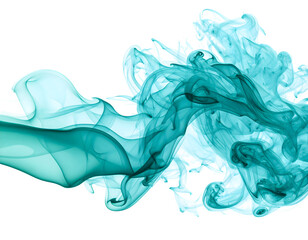 Fototapeta premium smoke on white background