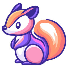 skunk, animal, vector, transparent background, creature, mephitis mephitis, cute, mammal, nature, polecat, rodent, wildlife, isolated