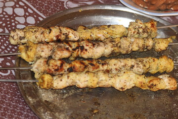 Moroccan Kebab Close Up