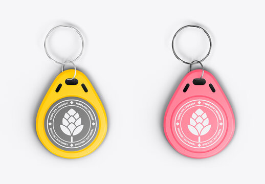 Key Tag Mockup