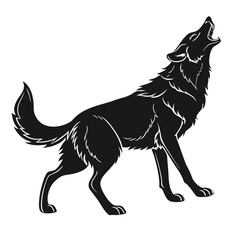 Wolf Silhouette Vector