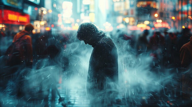 Solitude in the Crowd: Capturing Isolation Amidst Many