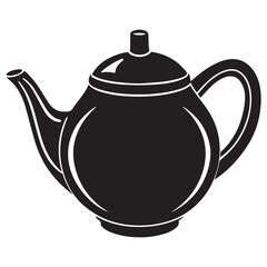 teapot isolated on white background