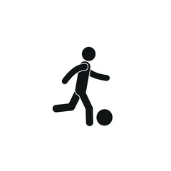 man with a ball, pictogram, healthy lifestyle, sports game, soccer player, ball, soccer