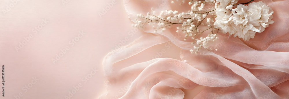 Aufkleber soft pink and cream colour backround with a little bit of texture. light source top right