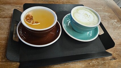 The relaxation of a cup of tea