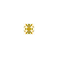 Initials Letter EB Logo