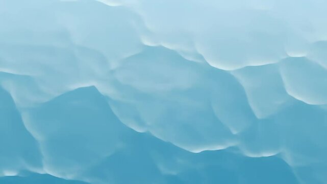 Minimal top-down ocean surface graphic for world oceans day