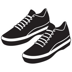 sport shoes isolated on white background