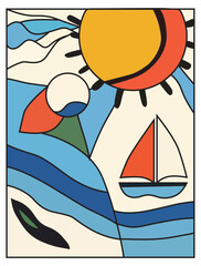 summer poster  background