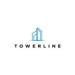 Real Estate Building Tower Logo