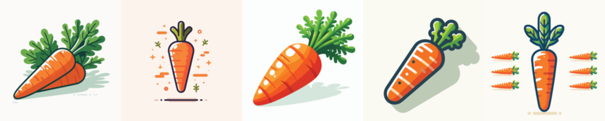 Vector of a carrot.
