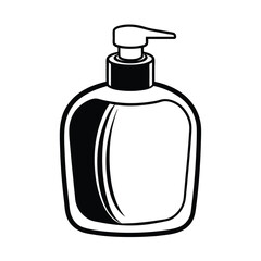 vector illustration of a bottle