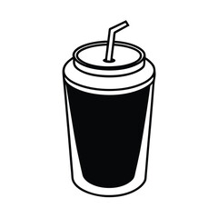 vector illustration of a drink