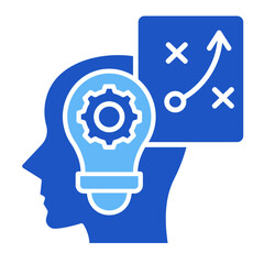 Lean Thinking  Icon Element For Design	