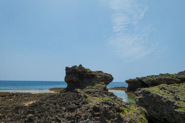 日本の鹿児島県の徳之島の美しい風景