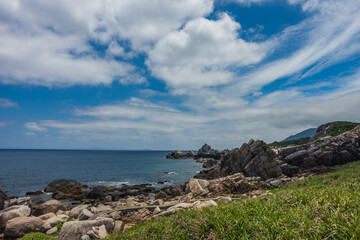 日本の鹿児島県の徳之島の美しい風景