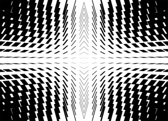 Vector technological pattern of abstract pixels. Digital design element. Black and white vector background. For covers, posters, advertising. Flow of clusters