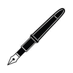 fountain pen vector illustration