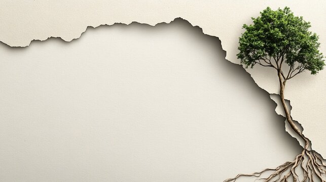 Esg benefits of green energy recycle paper and grow trees for a sustainable environment