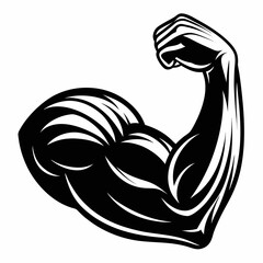 Human arm with head detail in pencil sketch black and white style