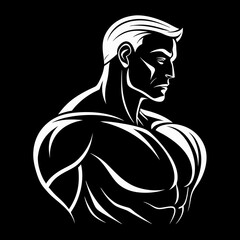 Dramatic pencil sketch of human neck in black and white hand-drawn texture