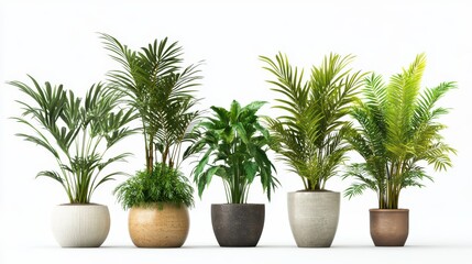 Fototapeta premium Tropical Plants in Pots. (2)