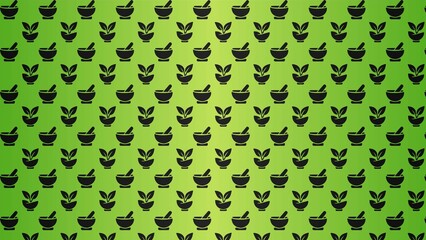 Vector seamless Ayurveda pattern 