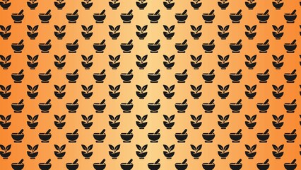 Vector seamless Ayurveda pattern 