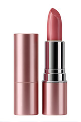 Obraz premium This luxurious rose pink lipstick evokes feelings of beauty and confidence, perfect for any occasion.