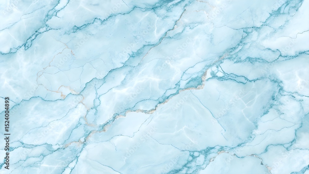 Aufkleber generate a detailed image of light blue marble texture high-resolution seamless pattern for design p