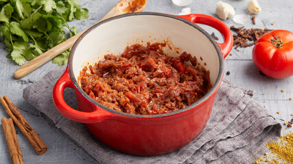 Indische Tomatenwürzpaste