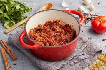 Indische Tomatenwürzpaste