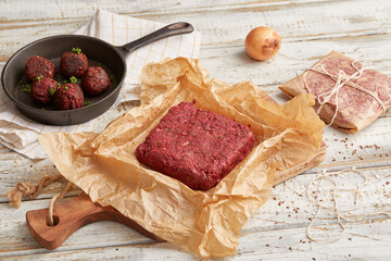 Hackfleisch vegan