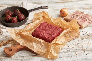 Hackfleisch vegan
