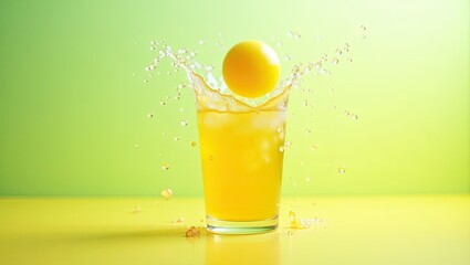 egg in a glass
