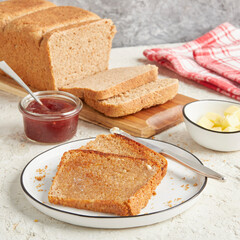 Dinkel Vollkorn Toast