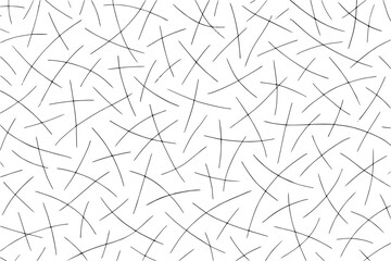 Abstract pattern with thin black lines on white background  