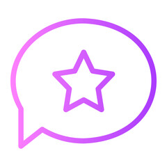 chat gradient icon