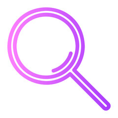 loupe gradient icon